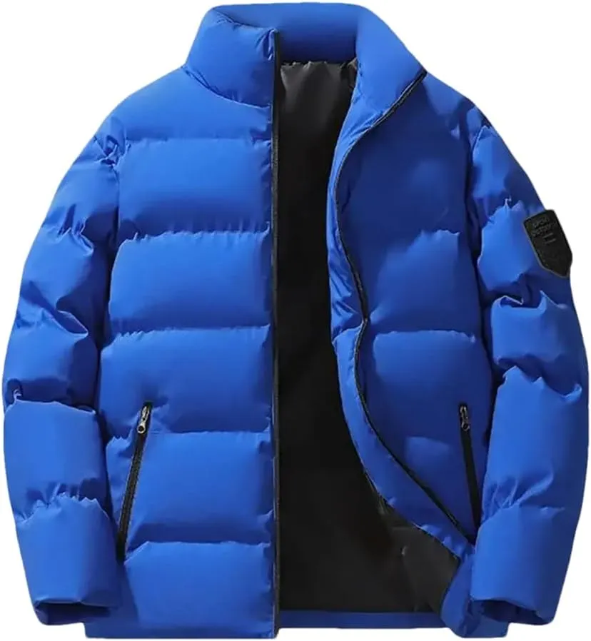 Niiyyjj Winter Down Jackets Coats Men Thicken Warm Overcoat Mens Casual Parka Cotton Padded Jacket