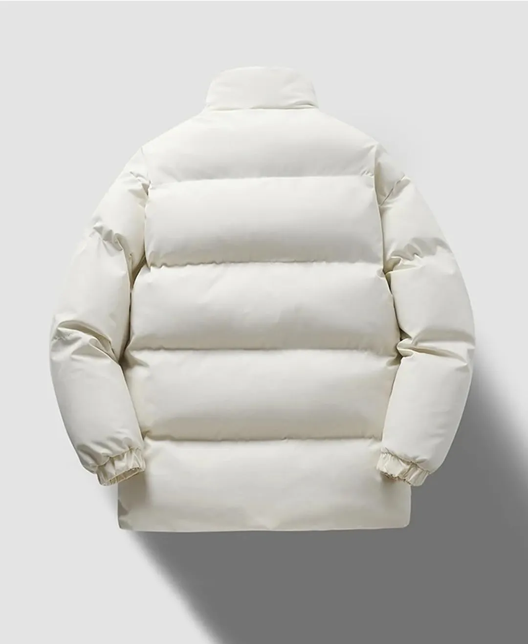 Niiyyjj Winter Men Warm Thick Cotton Padded Jacket Standing Collar Casual Coats Loose Down Overcoat