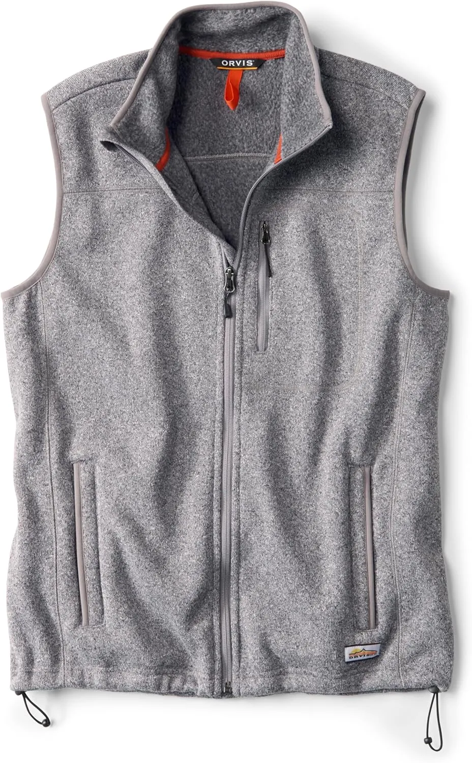 Orvis Recycled Fleece Sweater Vest for Men - Warm and Comfortable Men's Fleece Vest Made with Brushed Anti-Pilling Fiber