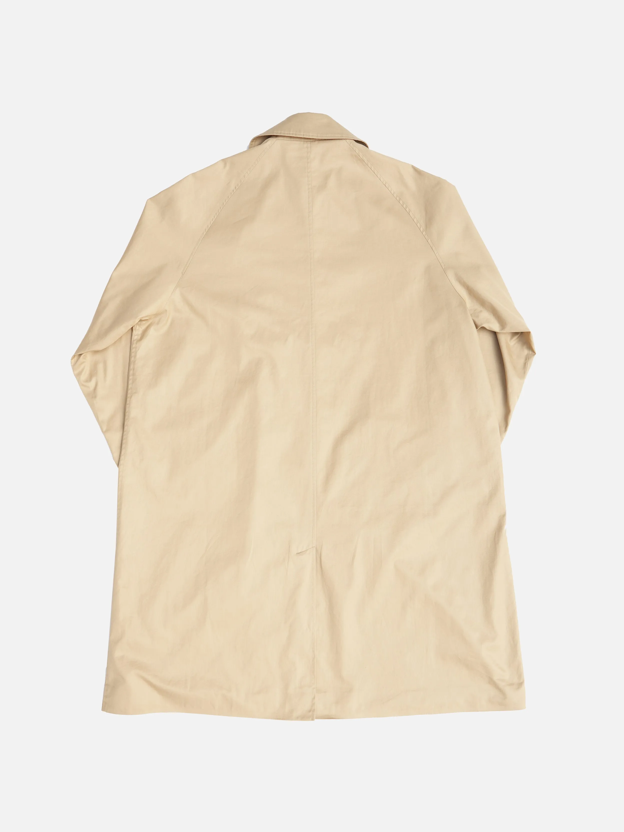 Single Raglan Coat - BEIGE