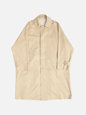 Single Raglan Coat - BEIGE
