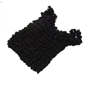 Stretchable Magic Bubble Bag: Oversized Portable Shopping Tote with Pleated Design, High Capacity & Eco-Friendly Handbag (1pc) (Black)