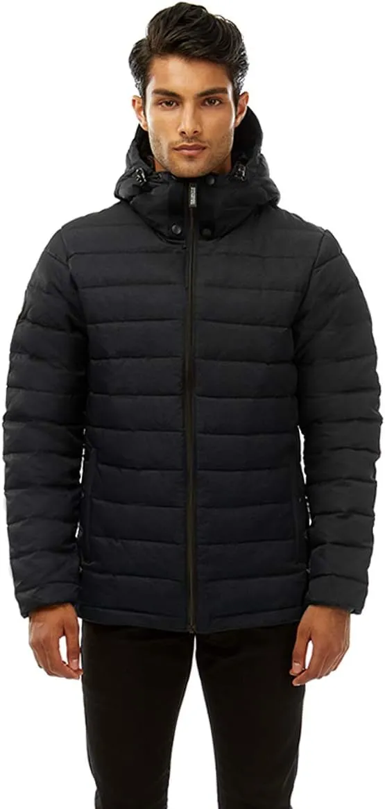 Triple F.A.T. Goose Men's Logan - Puffer Jacket Men With Hood - Down Jacket Men - Mens Winter Jackets - Bubble Coat