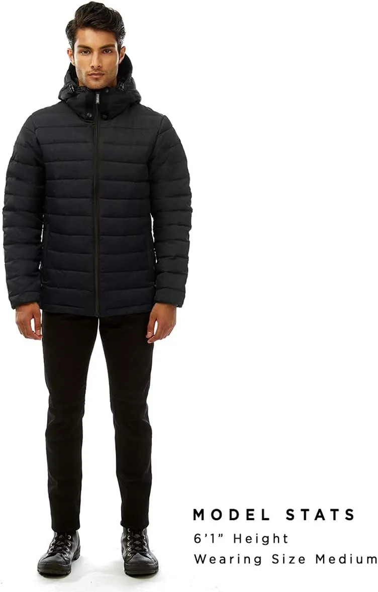 Triple F.A.T. Goose Men's Logan - Puffer Jacket Men With Hood - Down Jacket Men - Mens Winter Jackets - Bubble Coat