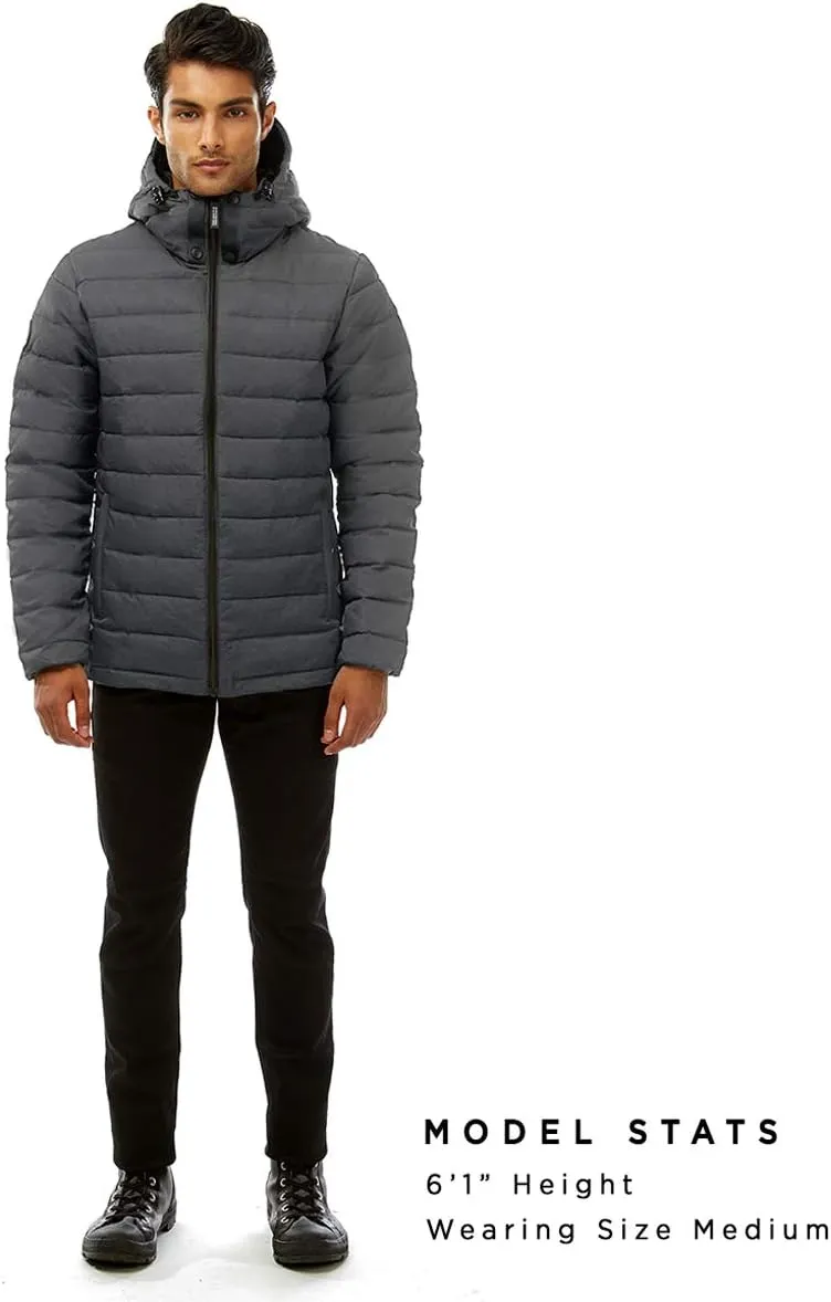 Triple F.A.T. Goose Men's Logan - Puffer Jacket Men With Hood - Down Jacket Men - Mens Winter Jackets - Bubble Coat