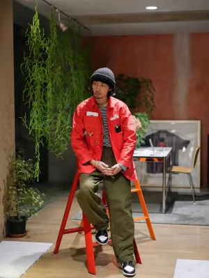 Uten Silo Work Jacket - RED