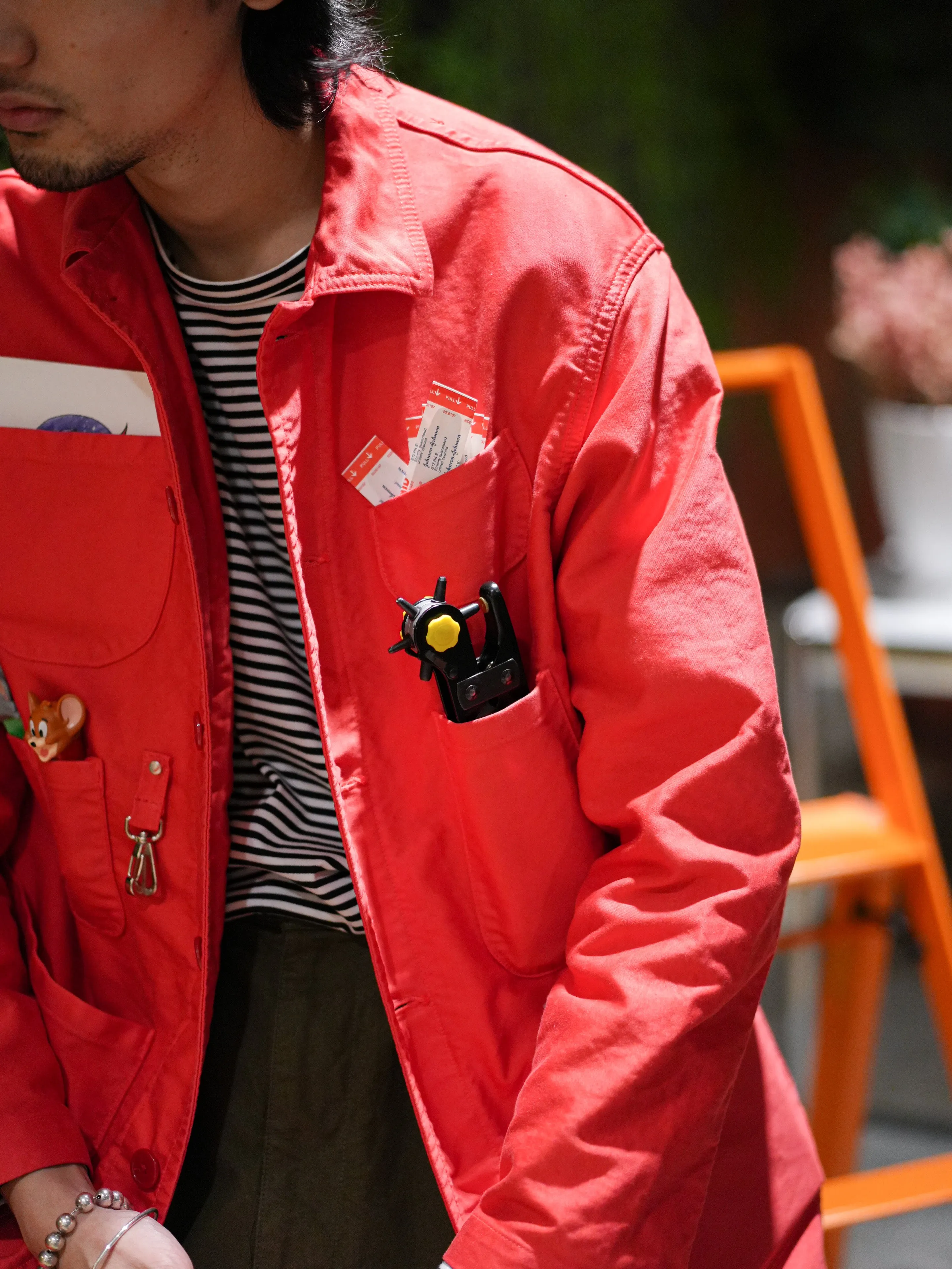 Uten Silo Work Jacket - RED
