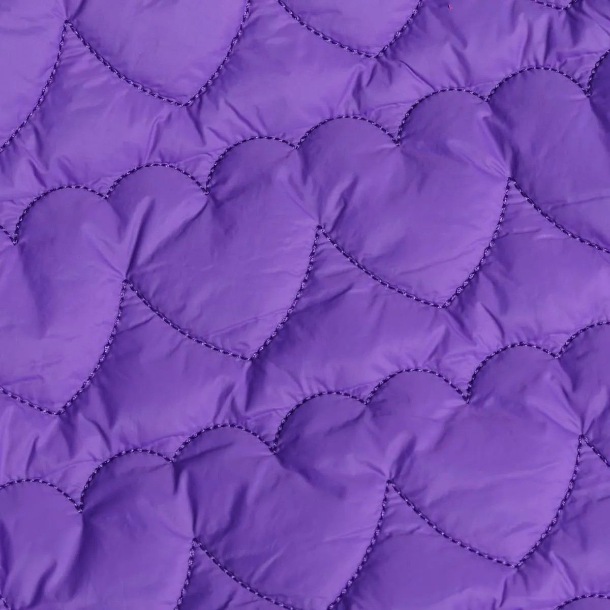 WELAKEN Lightweight Heart Quilted Cotton Puffer Jacket for Girls & Kids Zip Up Hooded Coat with Kangaroo Pocket