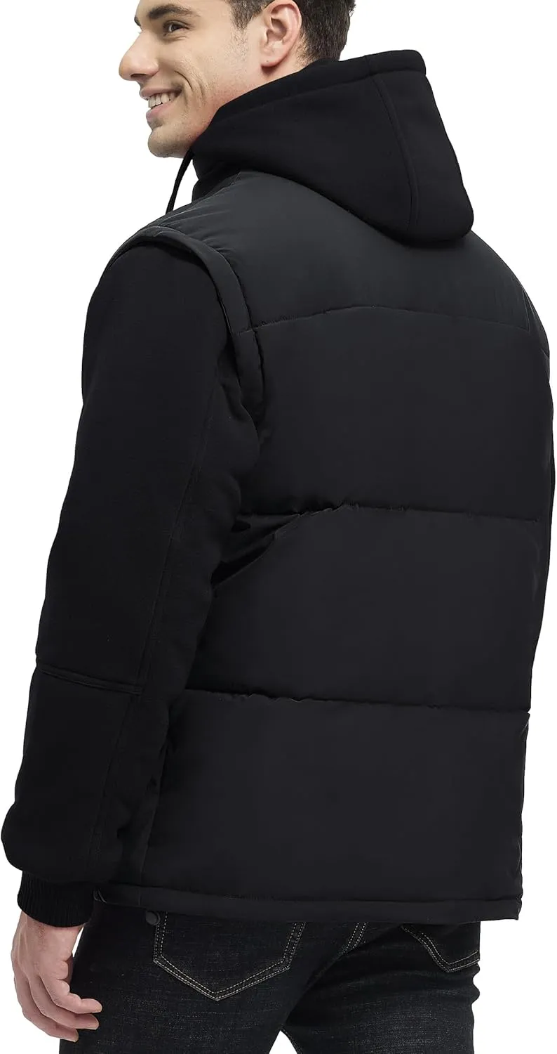 Winter Coats For Men Winter Jackets Water Resistant Warm Thicken Insulated Hooded Windproof Coat